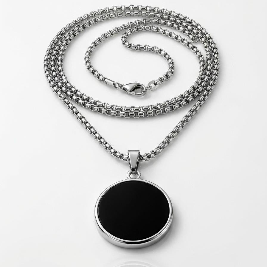 Round Onyx Pendant