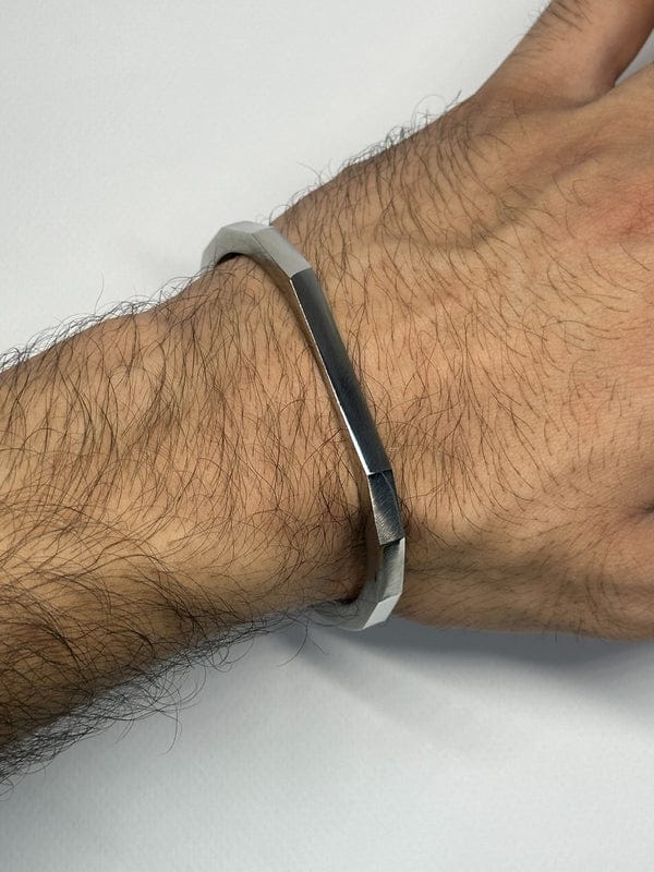 Hexagon Cuff Bracelet