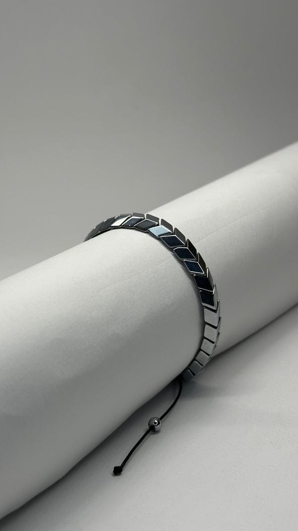 Chevron Chain Adjustable Bracelet