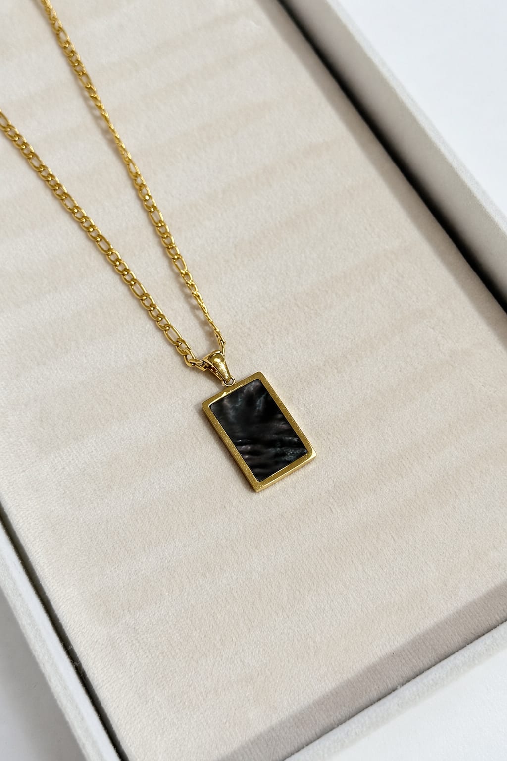 Double Side Reversible Onyx Pendant